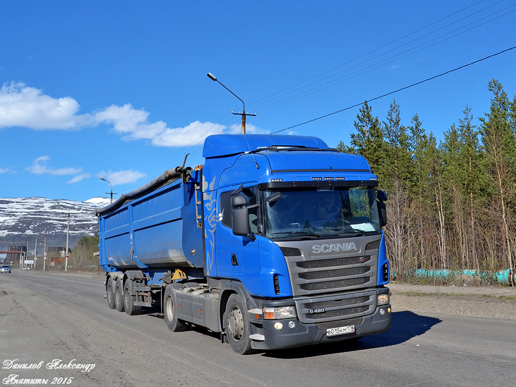 Санкт-Петербург, № В 015 КМ 178 — Scania ('2009) G420