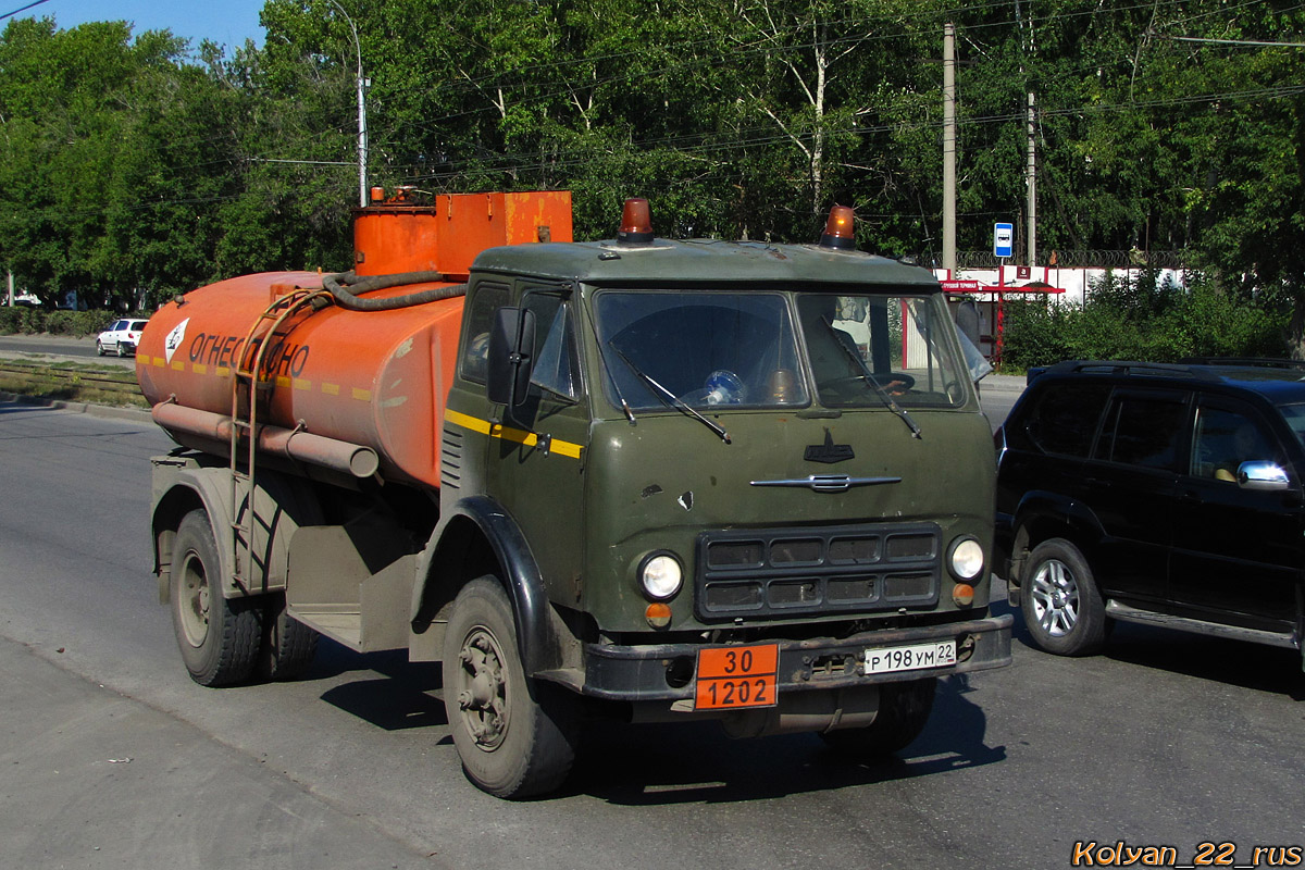 Алтайский край, № Р 198 УМ 22 — МАЗ-5334