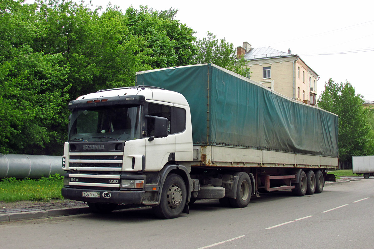 Псковская область, № Т 567 ЕК 60 — Scania ('1996) R114G