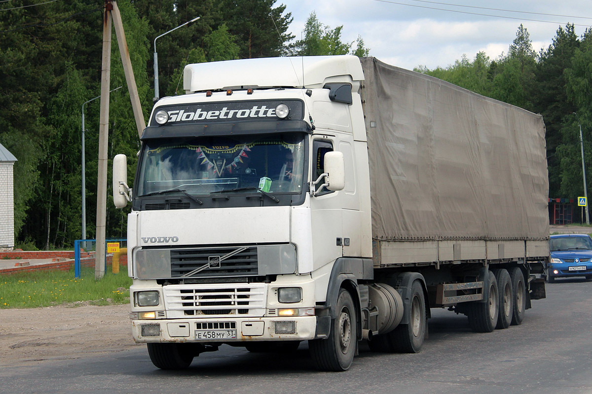 Владимирская область, № Е 458 МУ 33 — Volvo ('1993) FH12.420