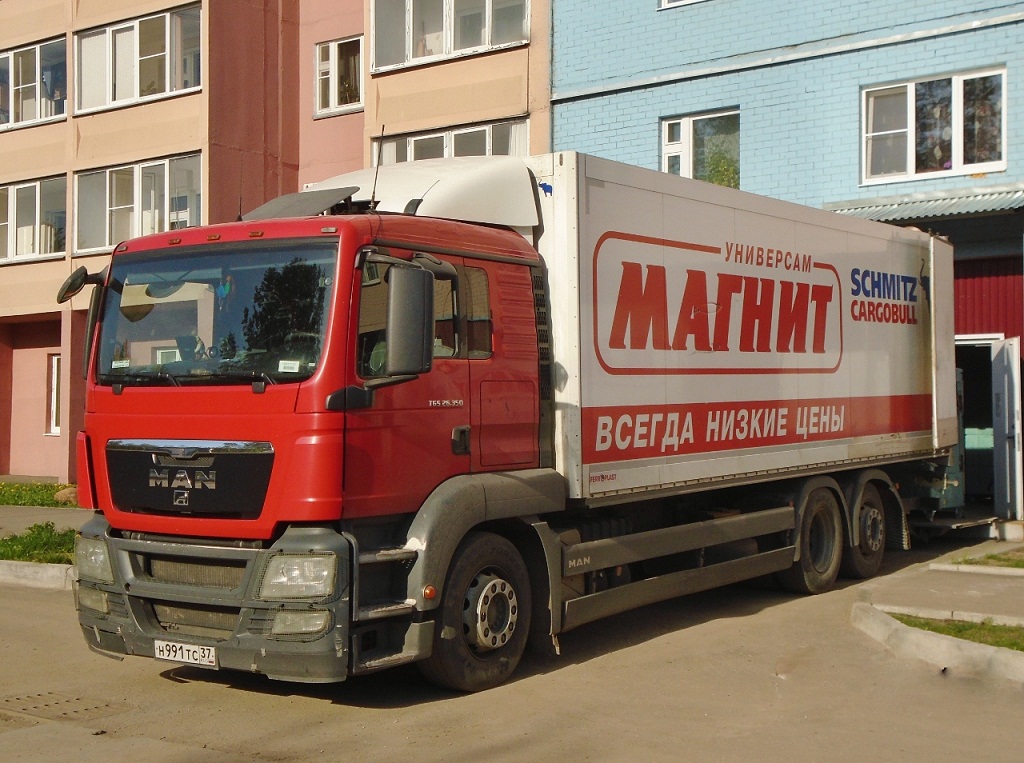 Ивановская область, № Н 991 ТС 37 — MAN TGS ('2007) 26.350