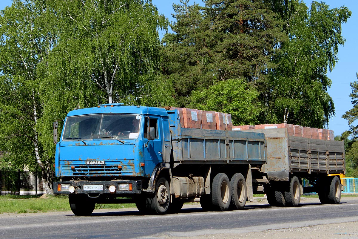Рязанская область, № К 805 НК 62 — КамАЗ-53215 (общая модель)