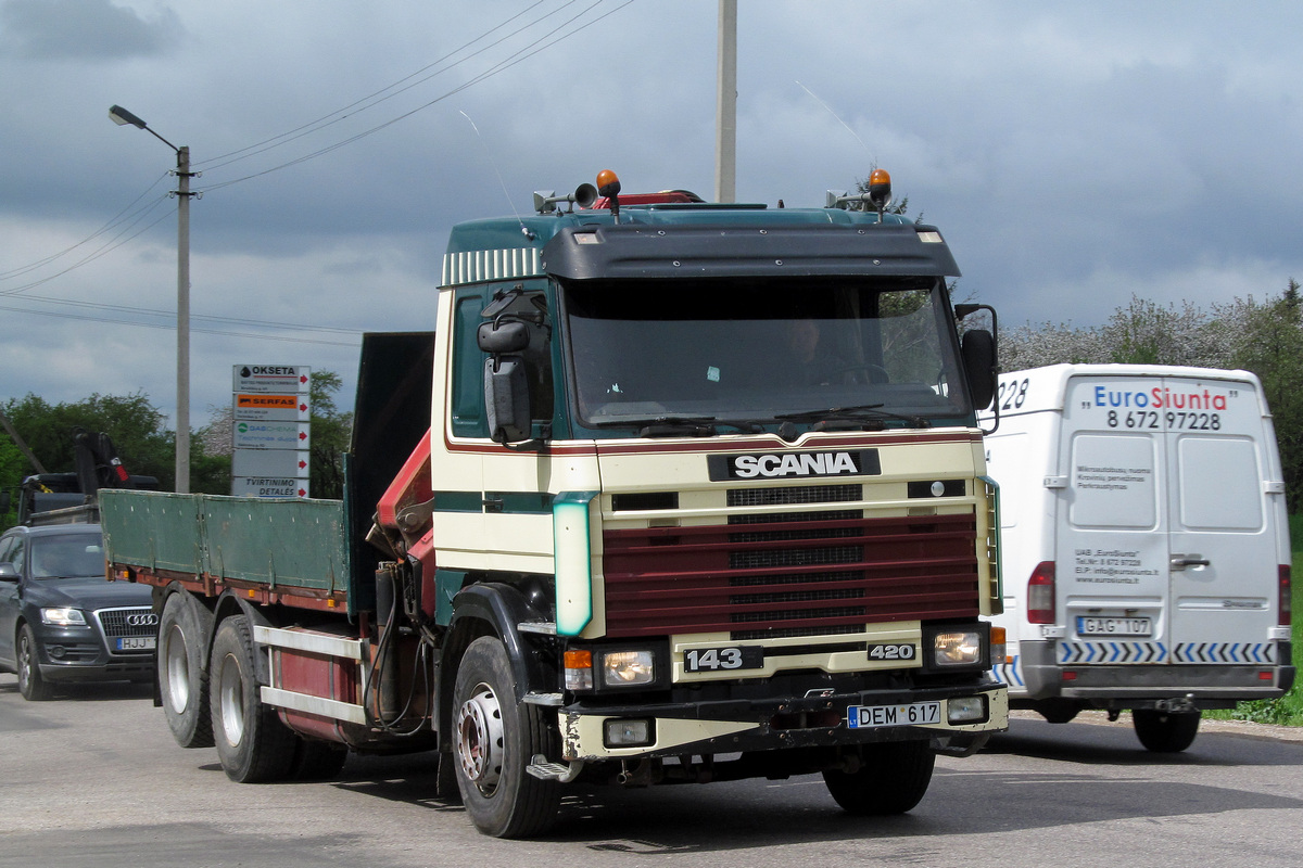 Литва, № DEM 617 — Scania (II) R143M