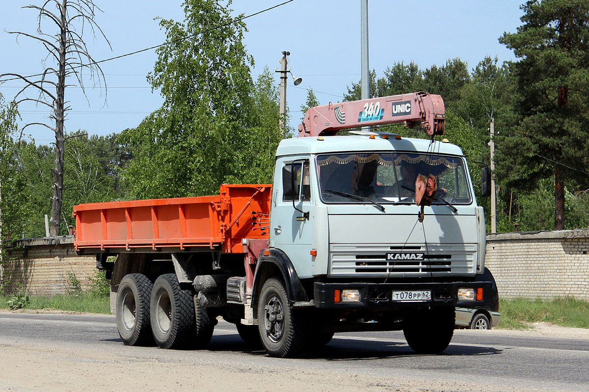 Рязанская область, № Т 078 РР 62 — КамАЗ-53228 (общая модель)