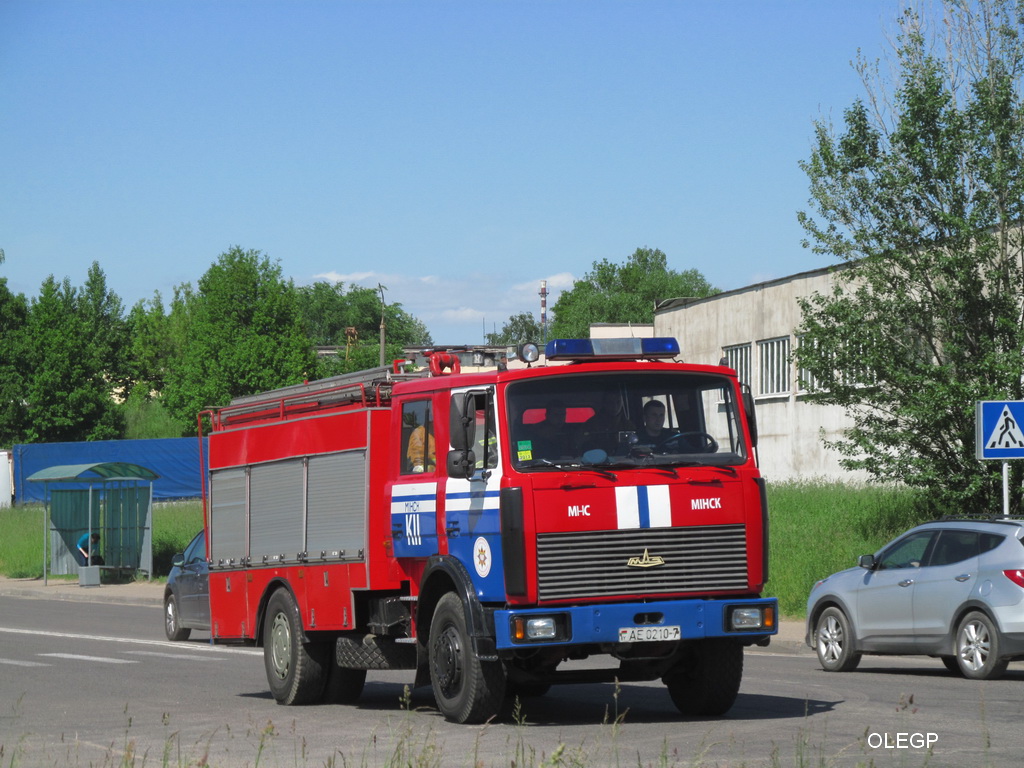 Минск, № АЕ 0210-7 — МАЗ-5337 (общая модель)