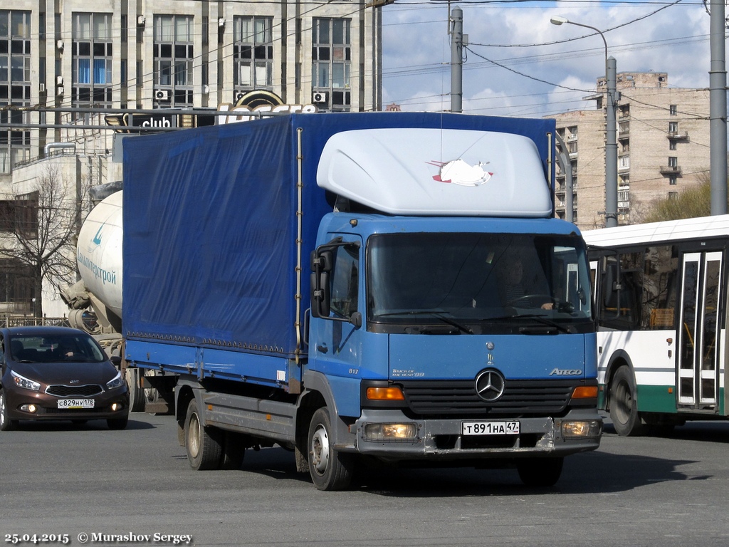 Ленинградская область, № Т 891 НА 47 — Mercedes-Benz Atego 817