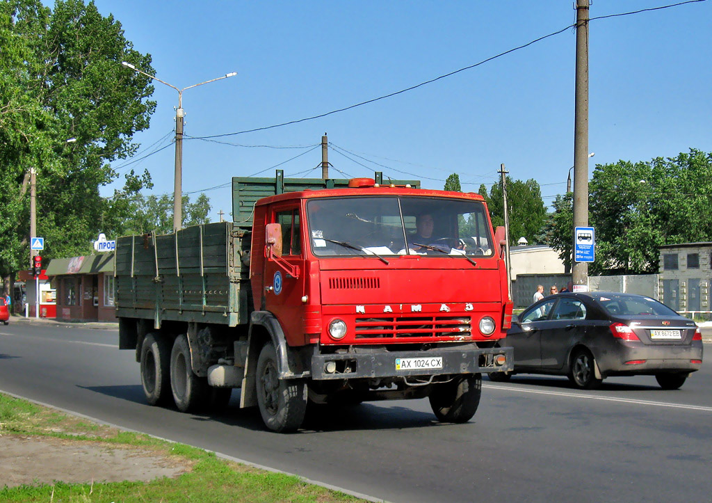 Харьковская область, № АХ 1024 СХ — КамАЗ-5320