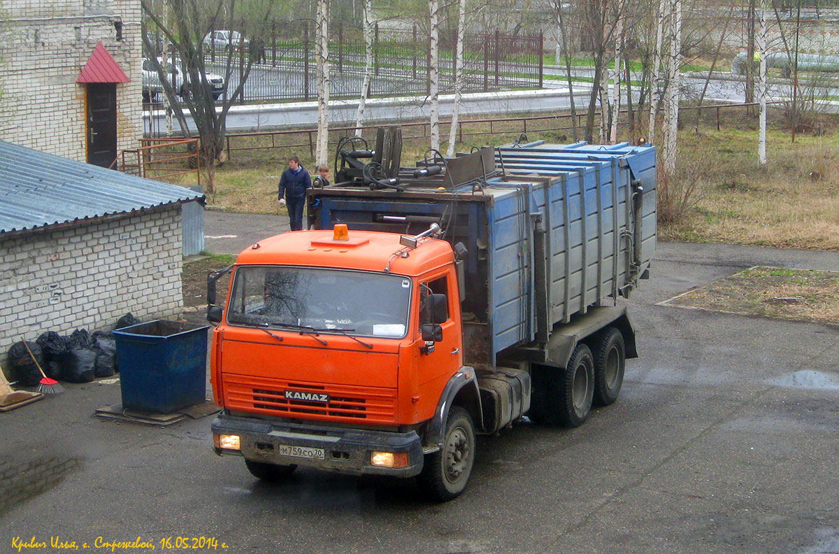Томская область, № М 759 СО 70 — КамАЗ-53215 (общая модель)