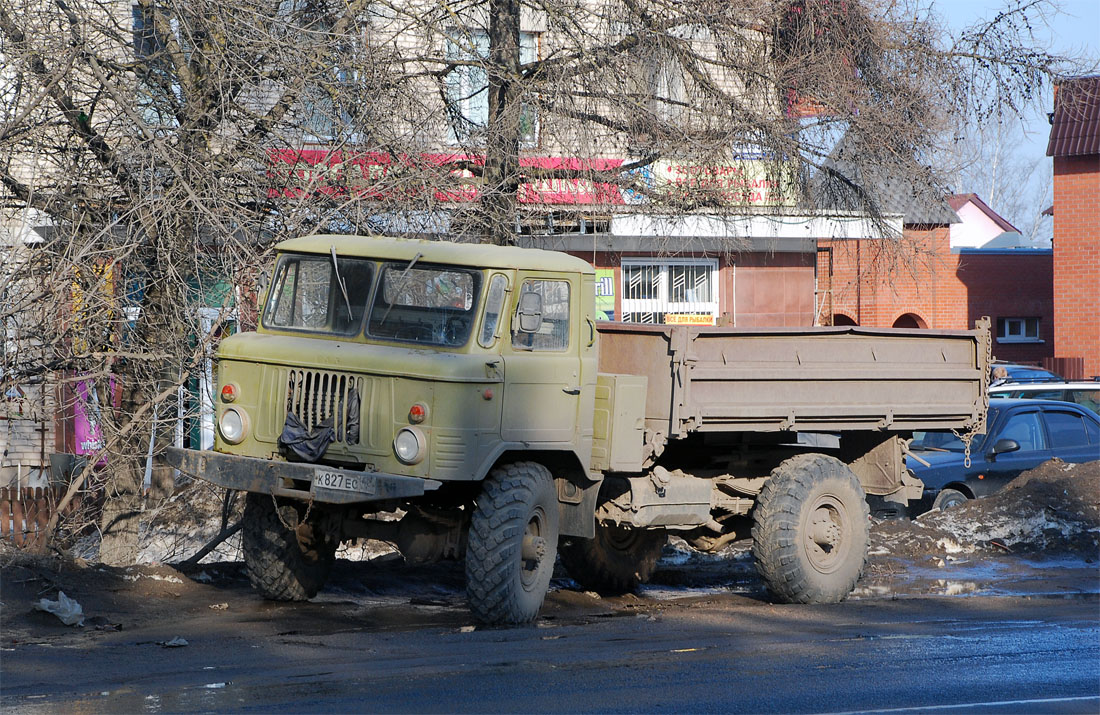 Калужская область, № К 827 ЕС 40 — ГАЗ-66-31