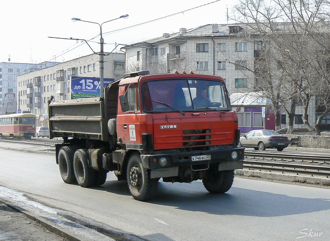 Алтайский край, № Х 746 ВС 22 — Tatra 815-2 S3