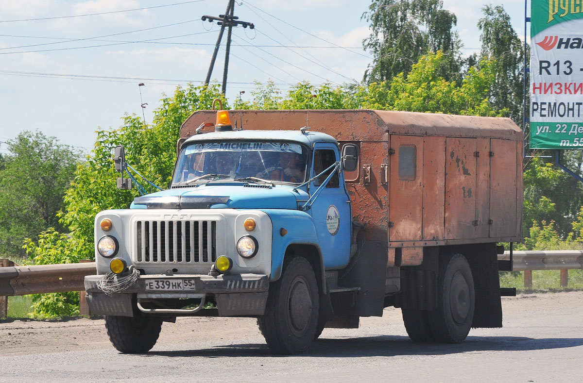 Омская область, № Е 339 НК 55 — ГАЗ-53-12
