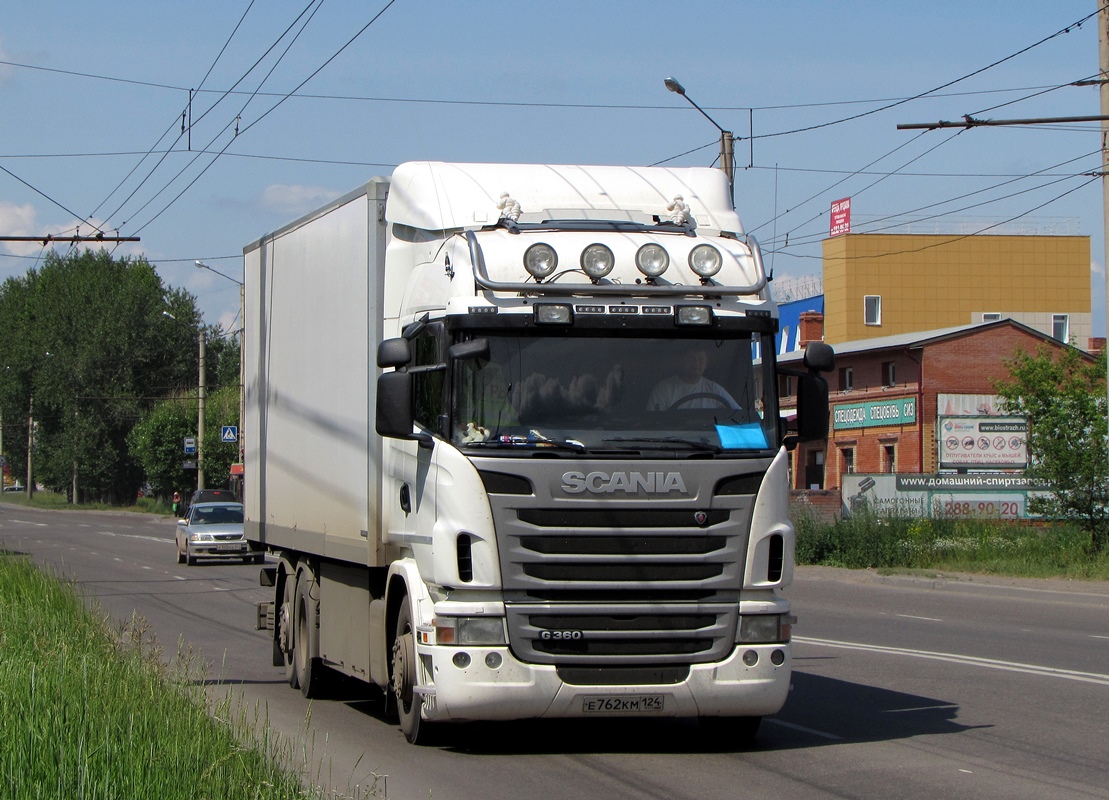 Красноярский край, № Е 762 КМ 124 — Scania ('2009) G360