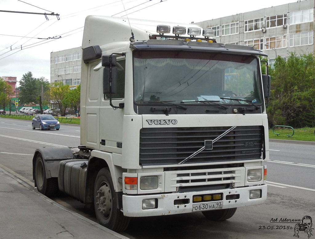 Краснодарский край, № О 630 НА 93 — Volvo ('1987) F12
