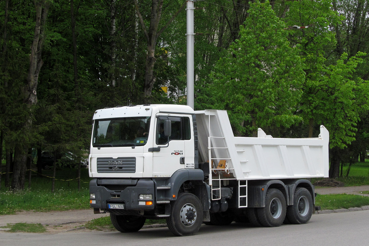 Литва, № FGL 930 — MAN TGA (общая модель)