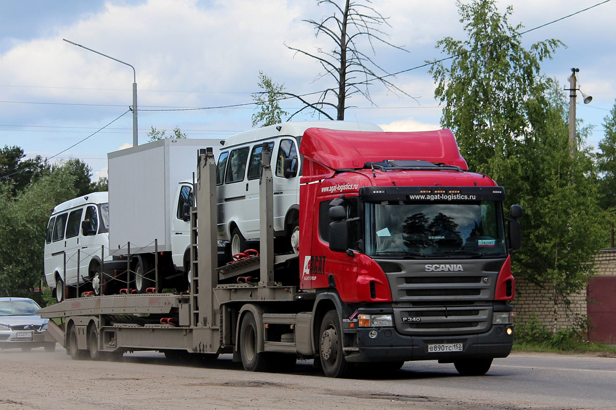 Нижегородская область, № В 890 ТС 152 — Scania ('2004) P340