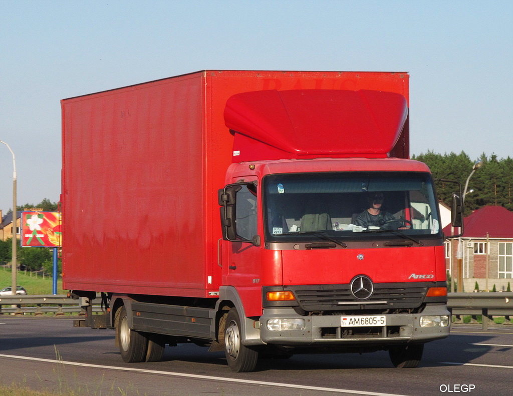 Минская область, № АМ 6805-5 — Mercedes-Benz Atego 817