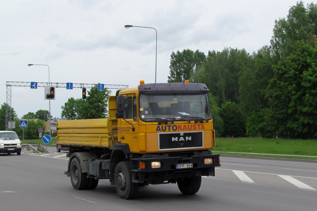 Литва, № DFF 659 — MAN F90 (общая модель)