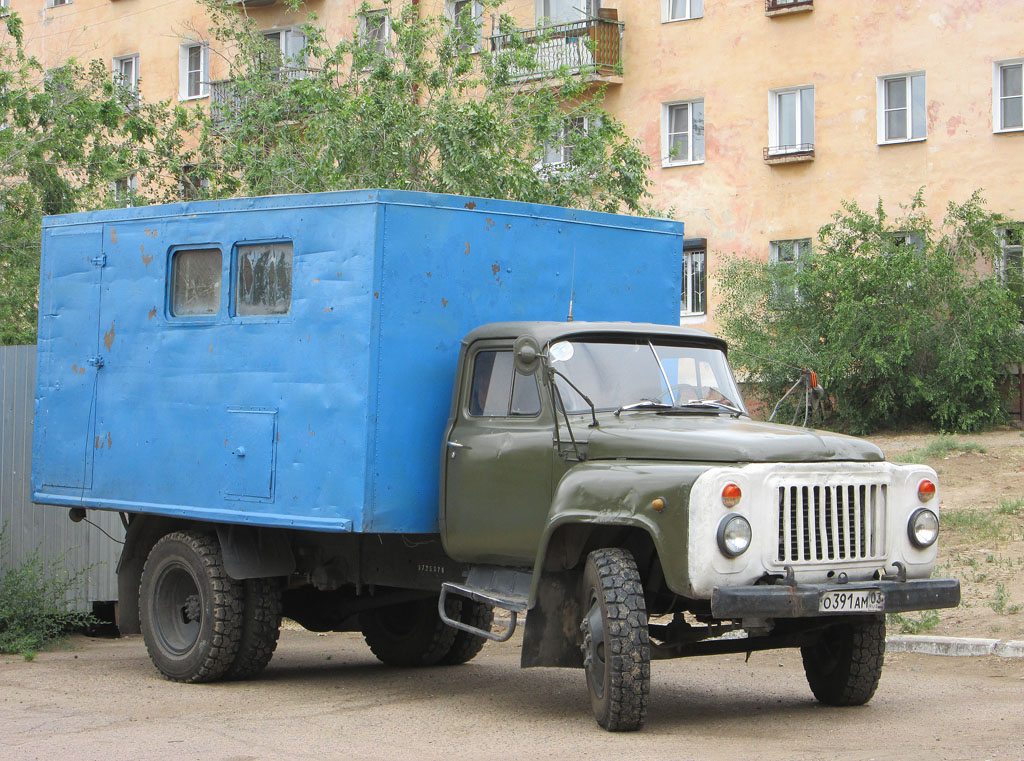 Бурятия, № О 391 АМ 03 — ГАЗ-53-12