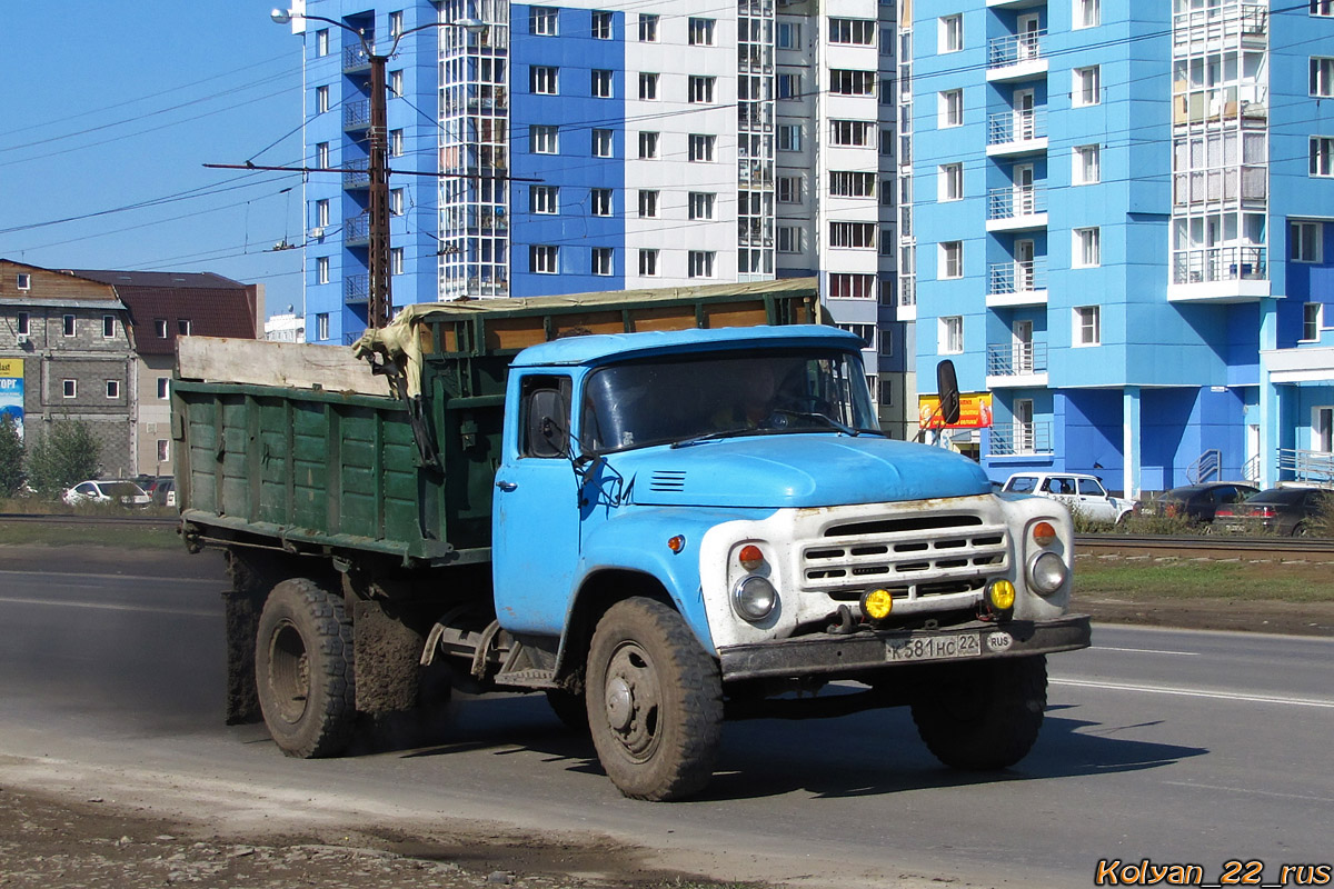 Алтайский край, № К 581 НС 22 — ЗИЛ-130 (общая модель)