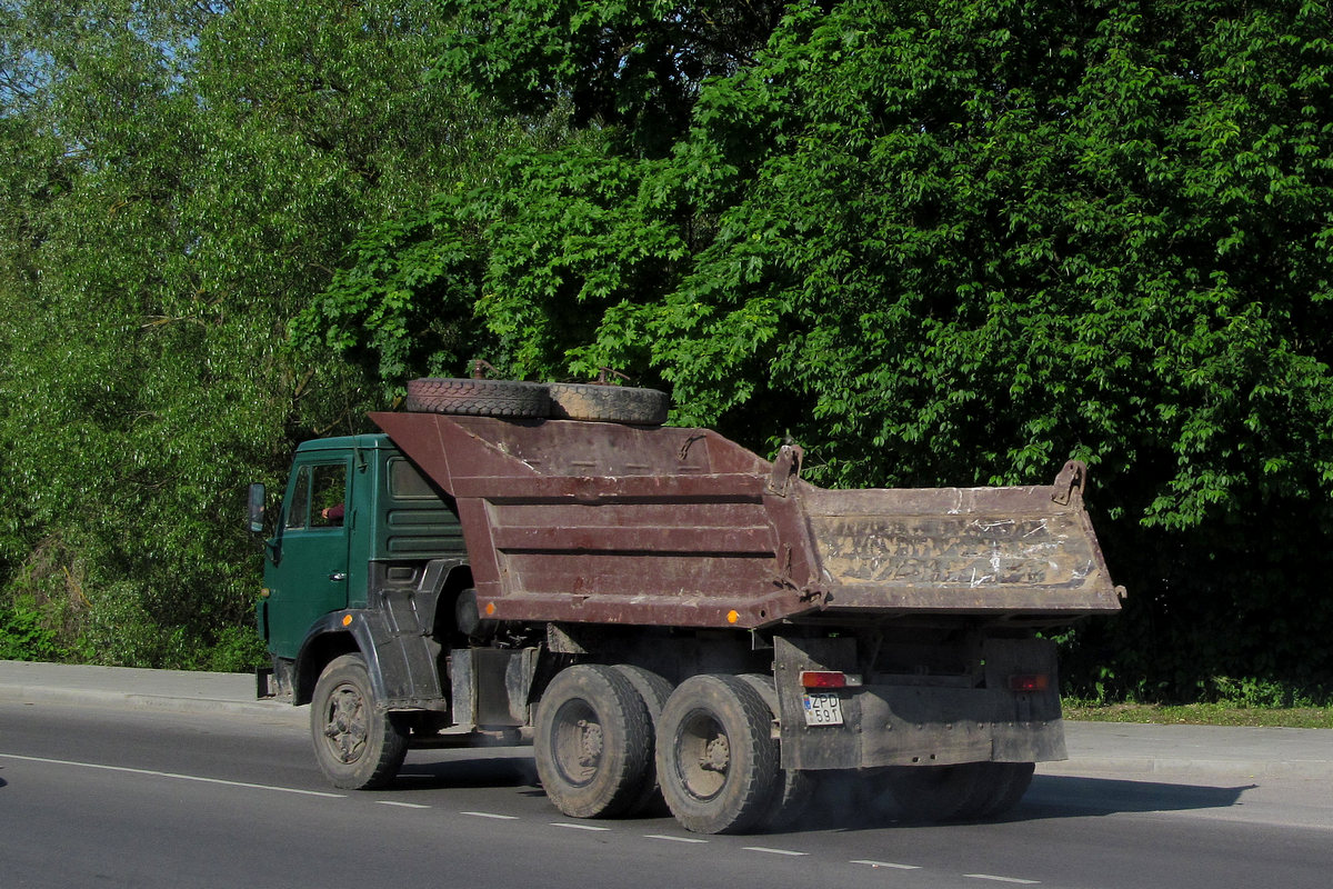 Литва, № ZPD 591 — КамАЗ-55111 (общая модель)