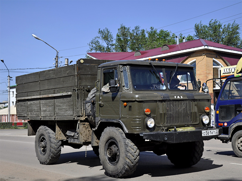 Алтайский край, № О 561 КТ 22 — ГАЗ-66 (общая модель)