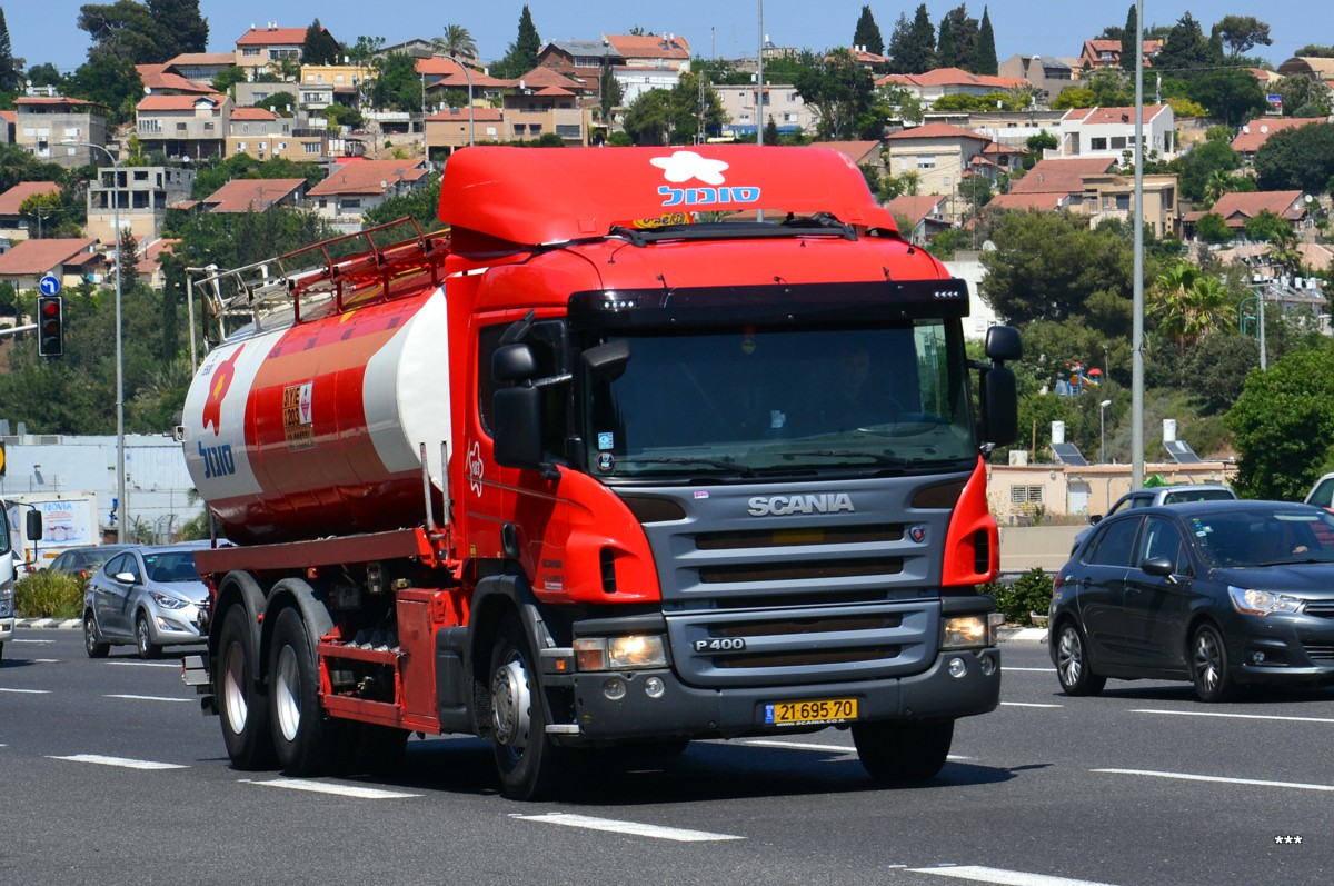 Израиль, № 21-695-70 — Scania ('2004) P400