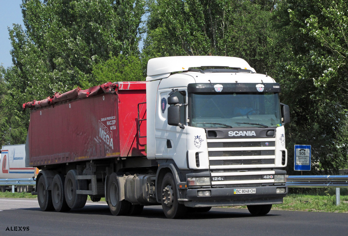 Львовская область, № ВС 8048 СН — Scania ('1996) R124L