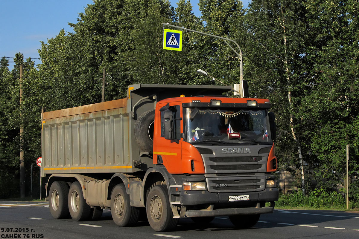 Москва, № Р 469 ММ 199 — Scania ('2011) P380