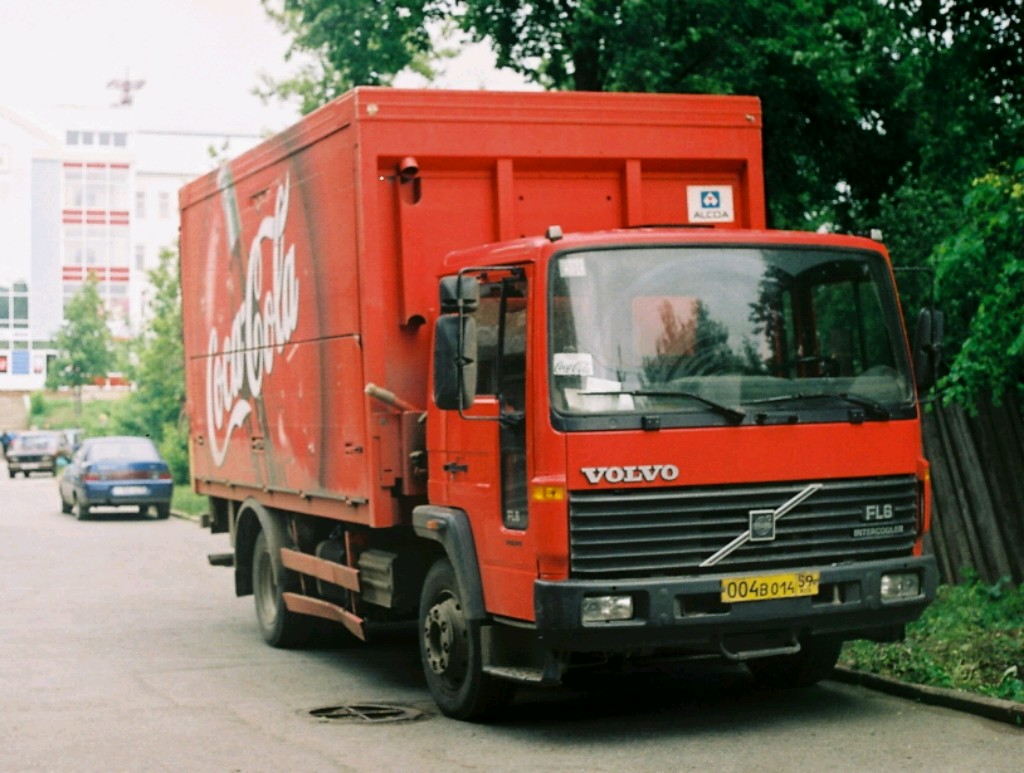 Пермский край, № 004 В 014 59 — Volvo FL6