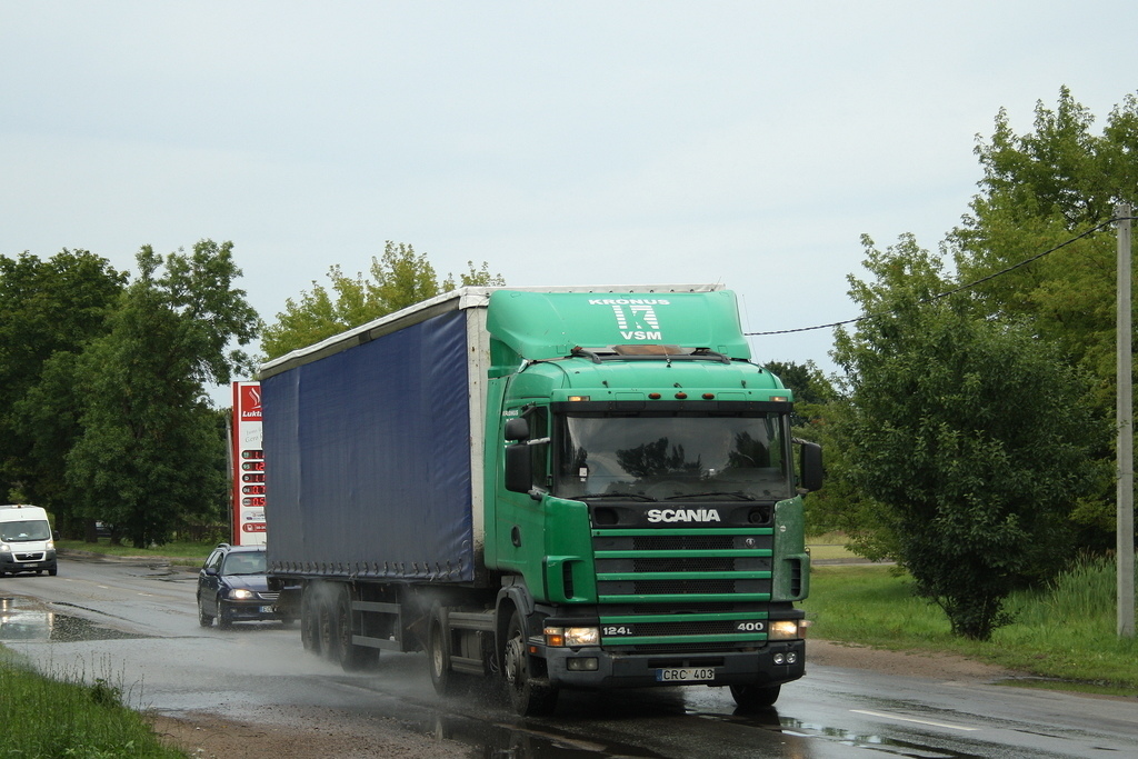 Литва, № CRC 403 — Scania ('1996) R124L