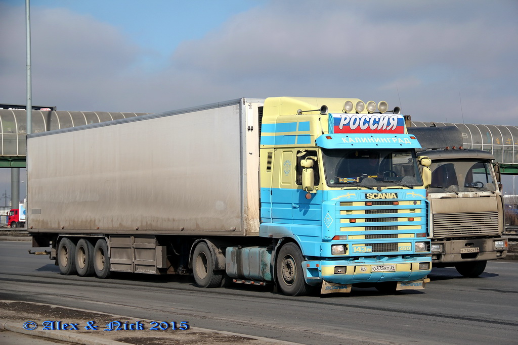 Калининградская область, № О 375 КТ 39 — Scania (III) R143M