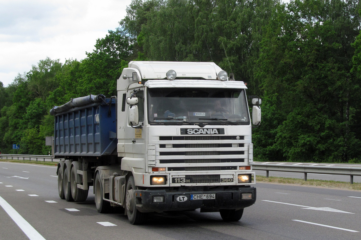 Литва, № CHE 694 — Scania (III) R113H