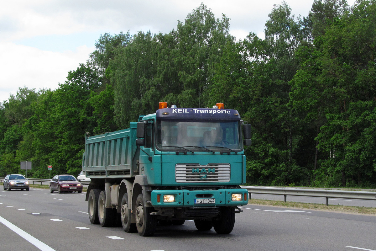 Литва, № HGT 844 — MAN F90 (общая модель)