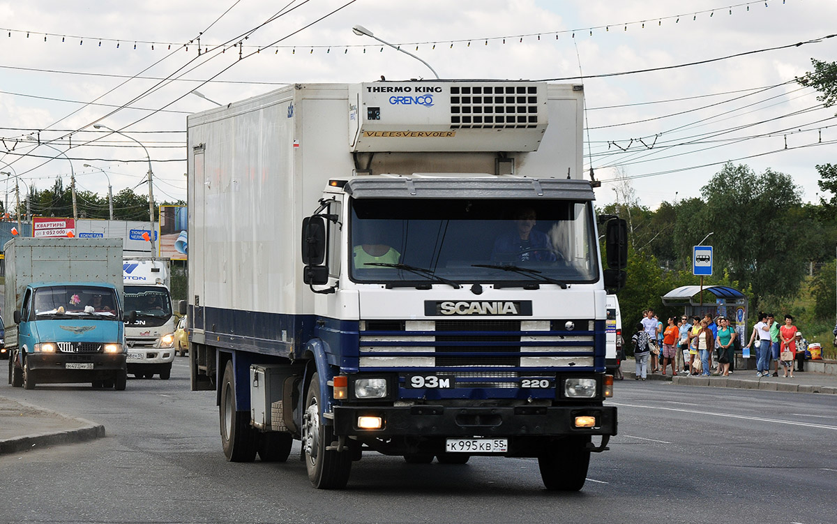 Омская область, № К 995 КВ 55 — Scania (II) P93M