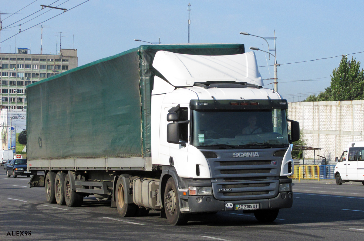 Днепропетровская область, № АЕ 2385 ВІ — Scania ('2004) P340