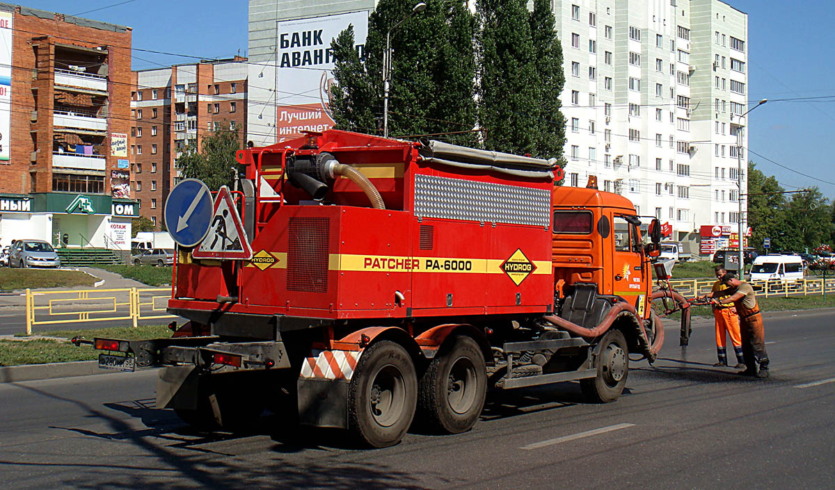 Пензенская область, № О 280 ММ 58 — КамАЗ-65115 (общая модель)
