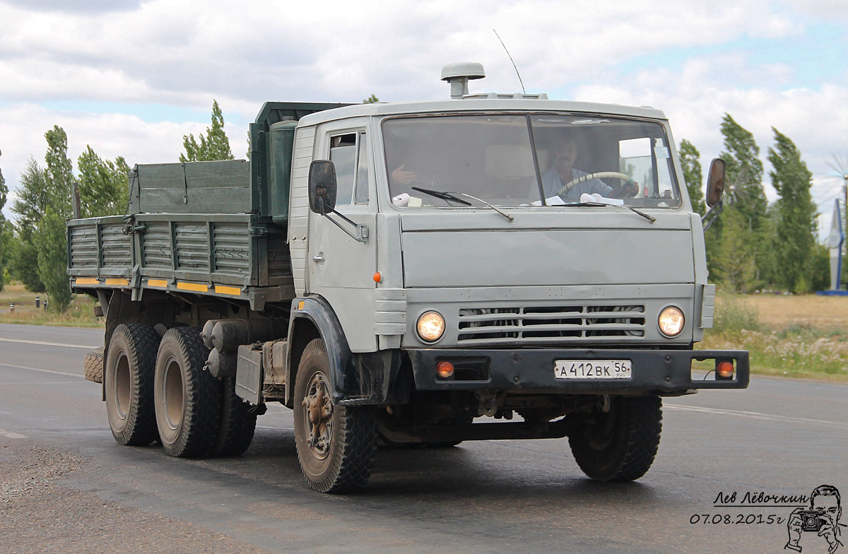 Оренбургская область, № А 412 ВК 56 — КамАЗ-5320