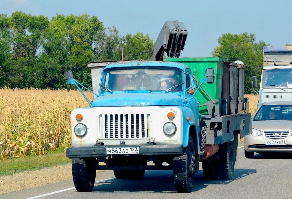 Краснодарский край, № Н 563 АВ 123 — ГАЗ-53-12