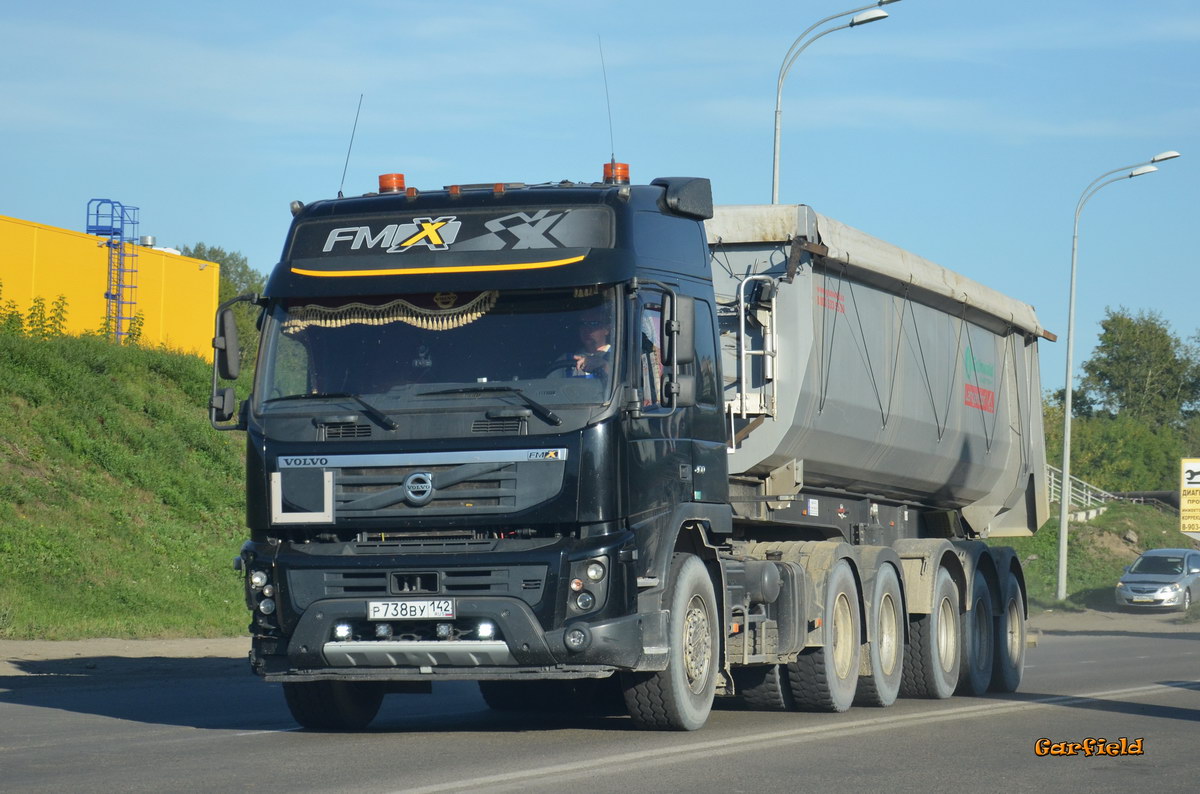 Кемеровская область, № Р 738 ВУ 142 — Volvo ('2010) FMX.460 [X9P]
