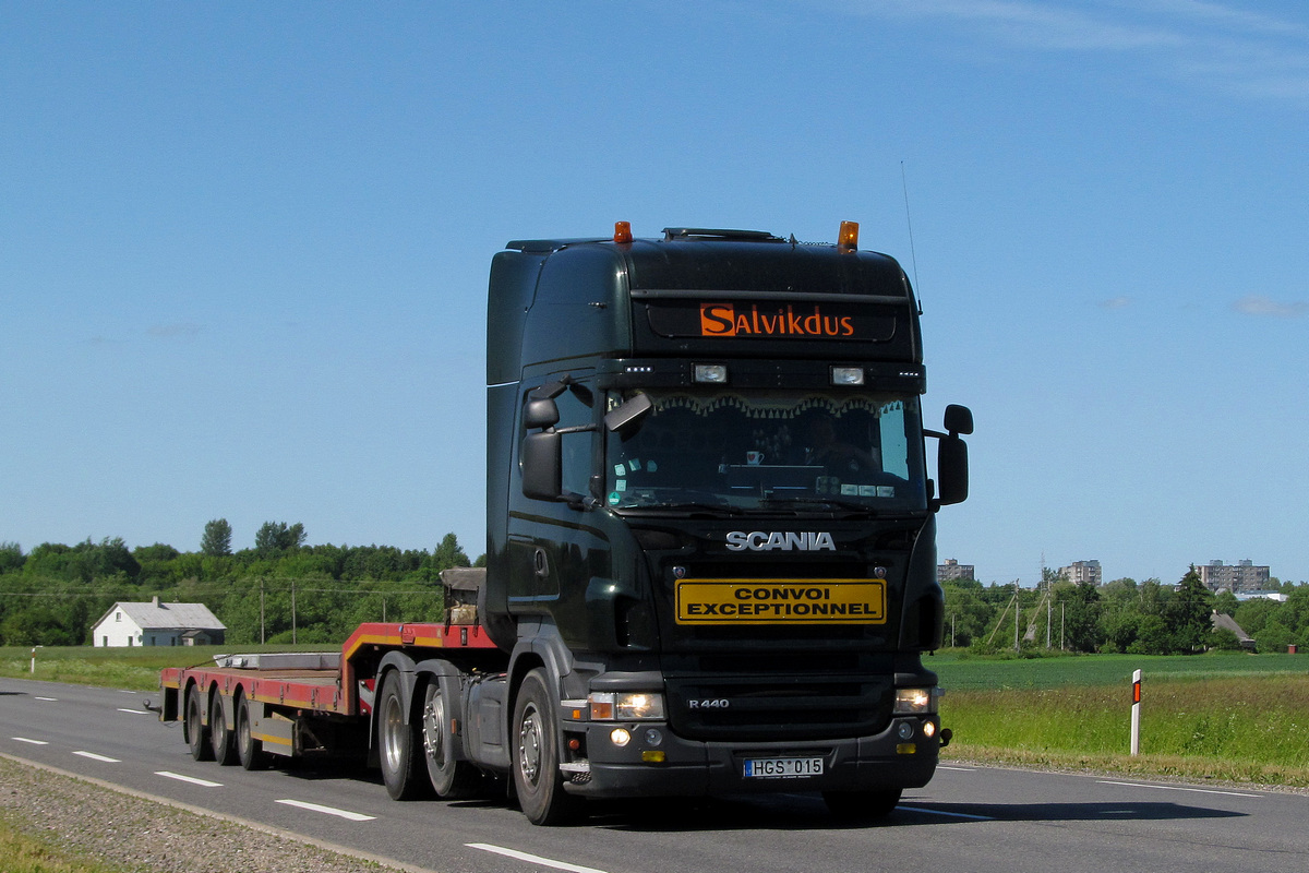 Литва, № HGS 015 — Scania ('2009) R440