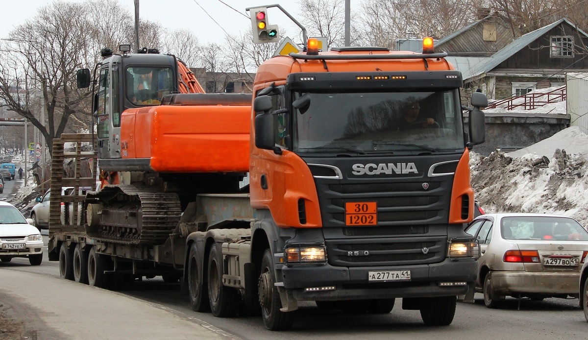 Камчатский край, № А 277 ТА 41 — Scania ('2009) R560