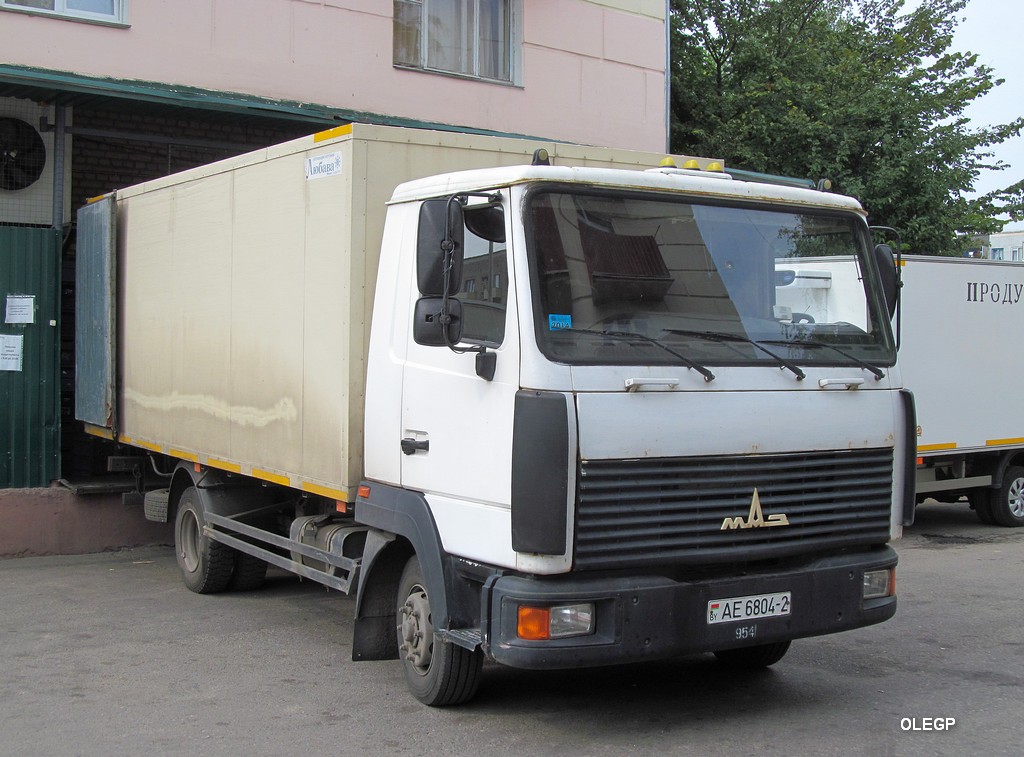 Витебская область, № АЕ 6804-2 — МАЗ-4371 (общая модель)