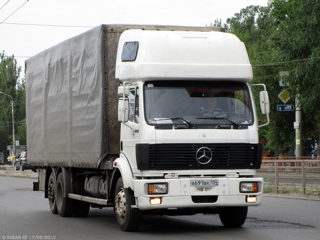 Волгоградская область, № А 691 ВК 134 — Mercedes-Benz SK 2524