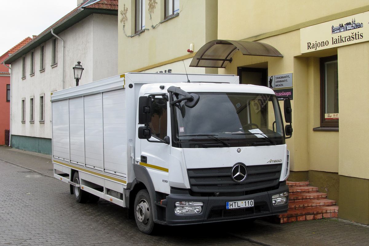 Литва, № HTL 110 — Mercedes-Benz Atego 1018