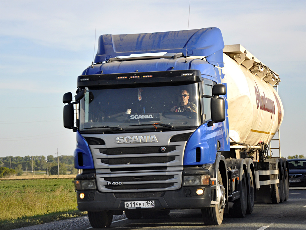 Кемеровская область, № В 114 ВТ 142 — Scania ('2011) P400