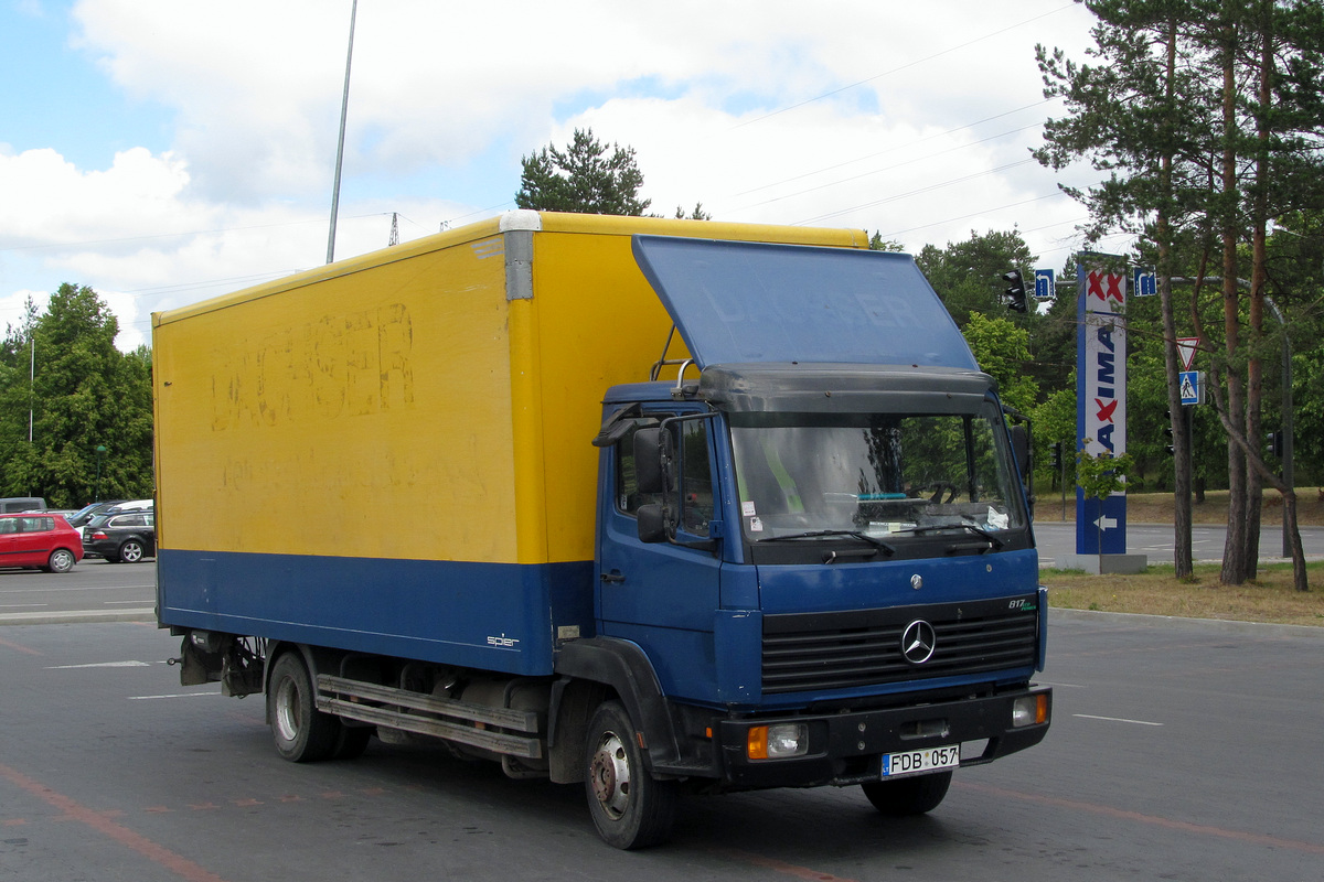 Литва, № FDB 057 — Mercedes-Benz LK 817