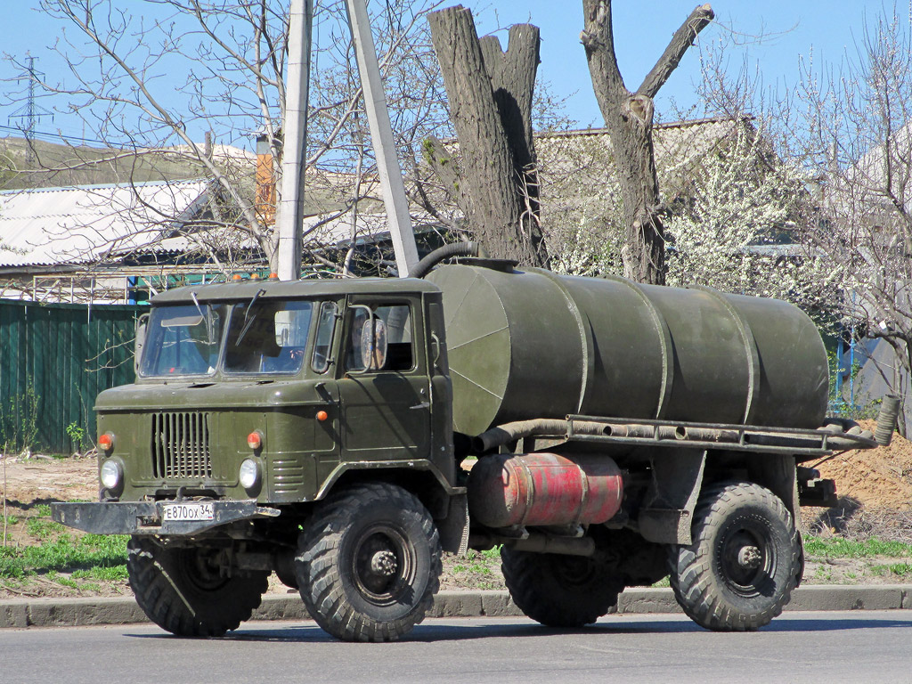 Волгоградская область, № Е 870 ОХ 34 — ГАЗ-66 (общая модель)