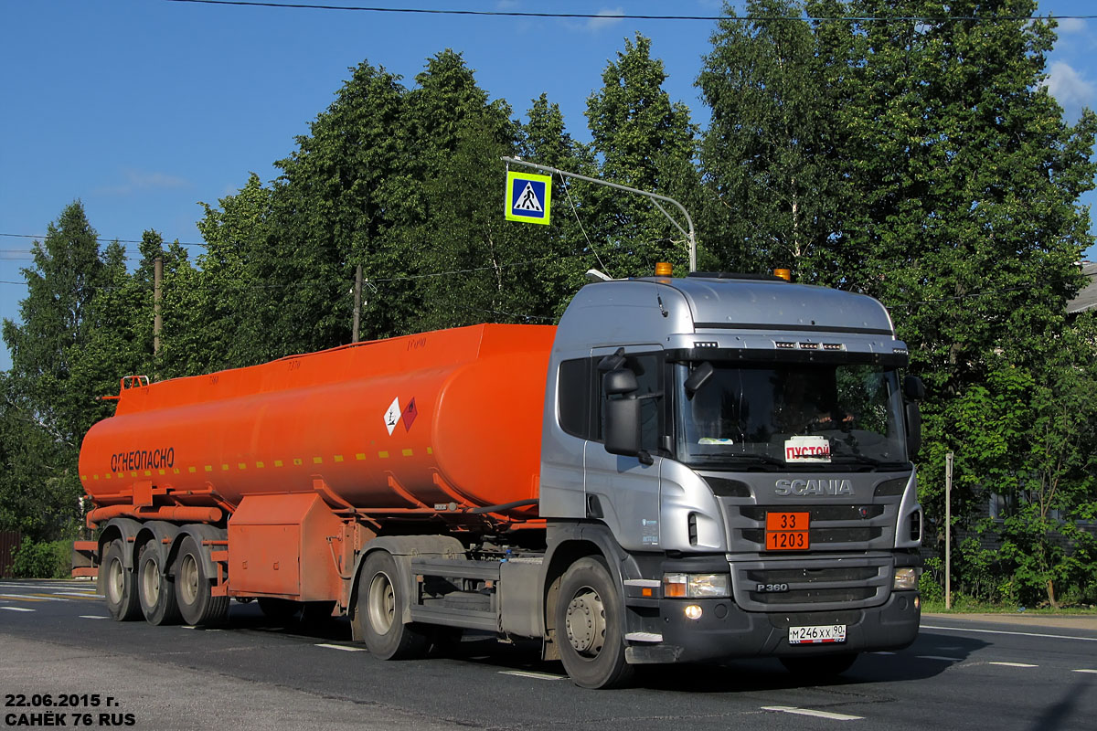 Московская область, № М 246 ХХ 90 — Scania ('2011) P360