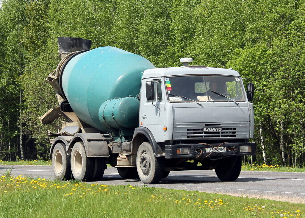 Могилёвская область, № АВ 5490-6 — КамАЗ-65115 (общая модель)