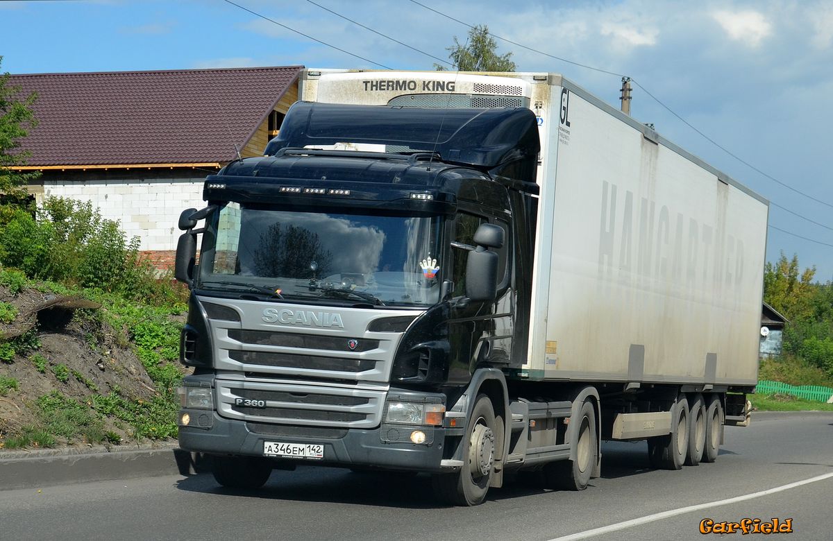Кемеровская область, № А 346 ЕМ 142 — Scania ('2011) P360